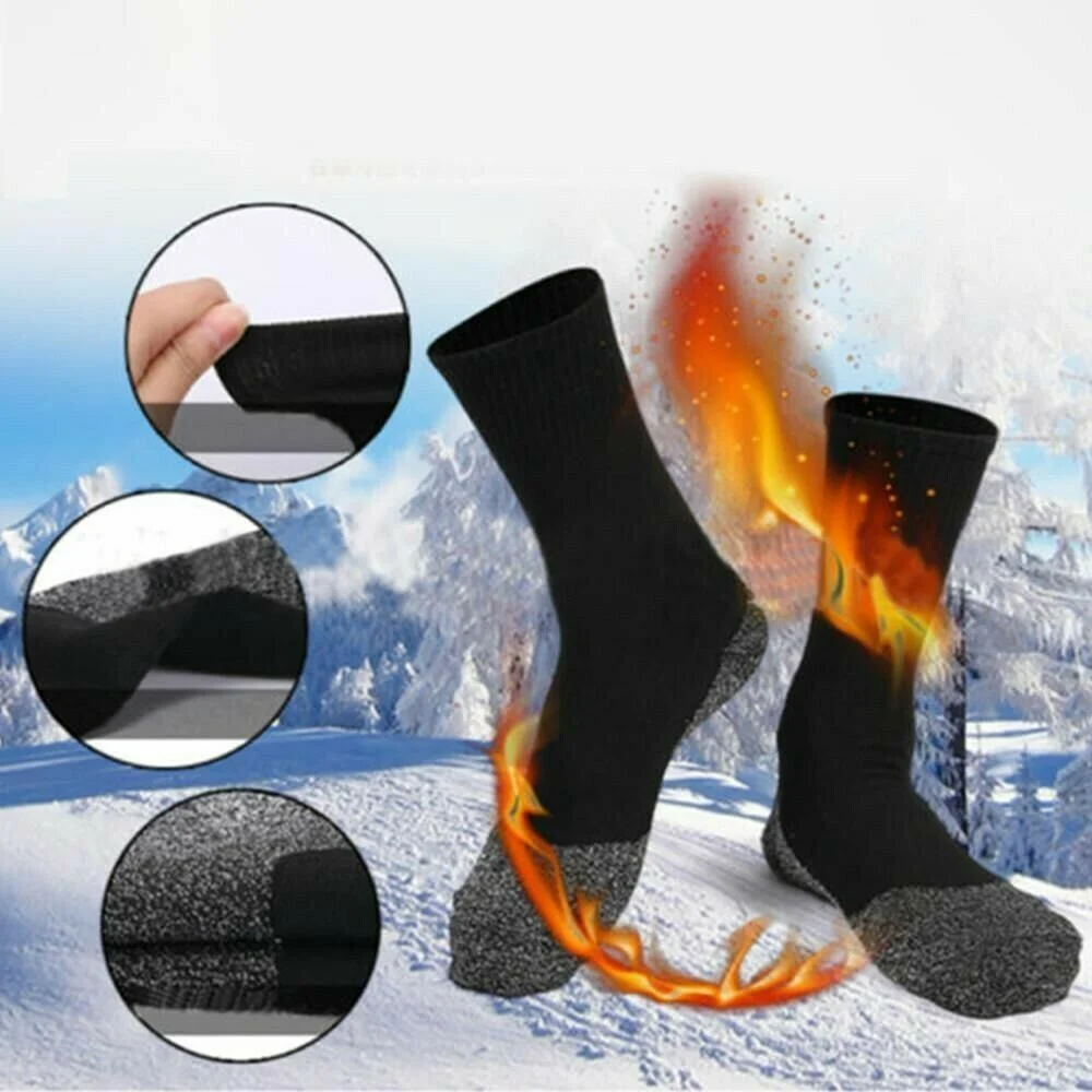 🔥🔥35oF Below Ultimate Comfort Socks, 3 pairs in Black