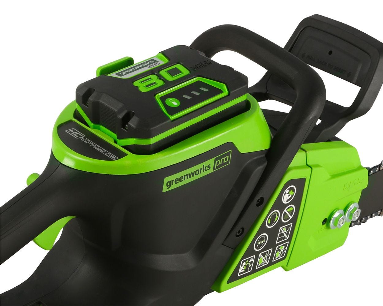 80V 16-Inch Cordless Chainsaw  Battery | Greenworks Tools