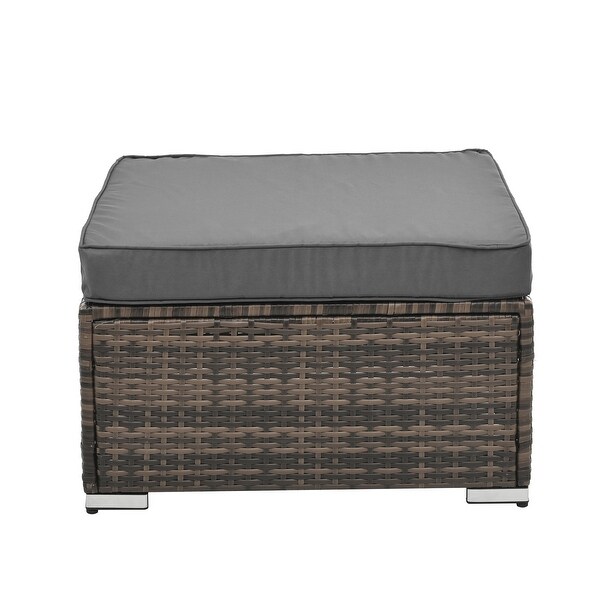 Patio Furniture，Outdoor Furniture，Seasonal PE Wicker Furniture，4 Set Wicker Furniture