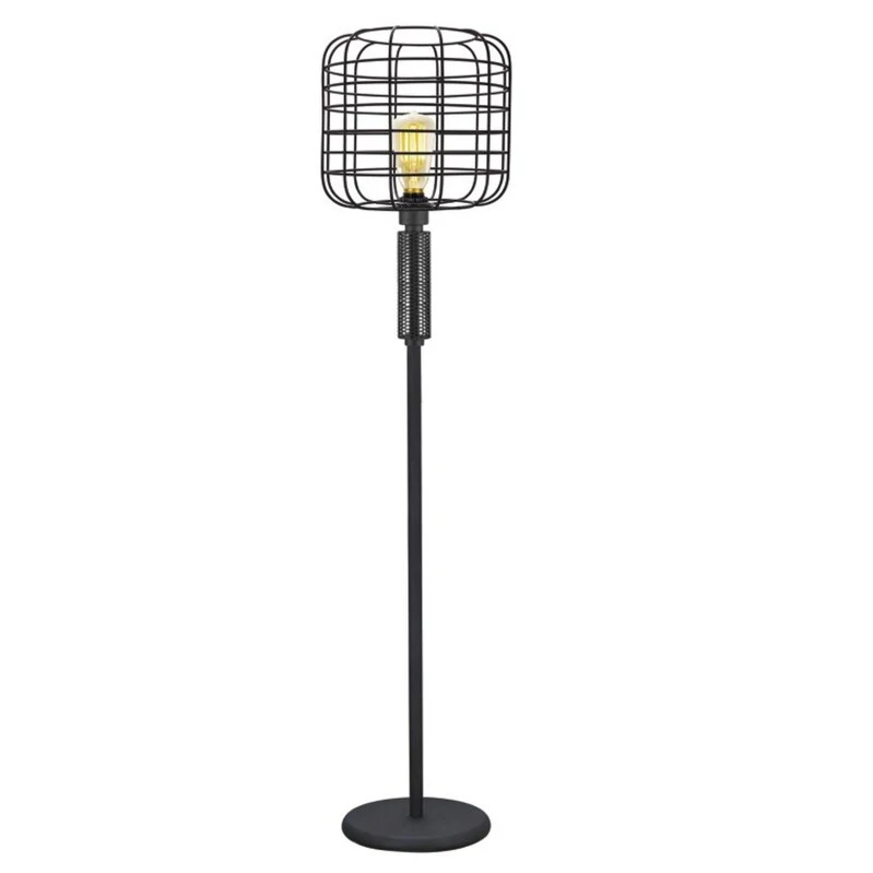 ACME Marek Floor Lamp in Black