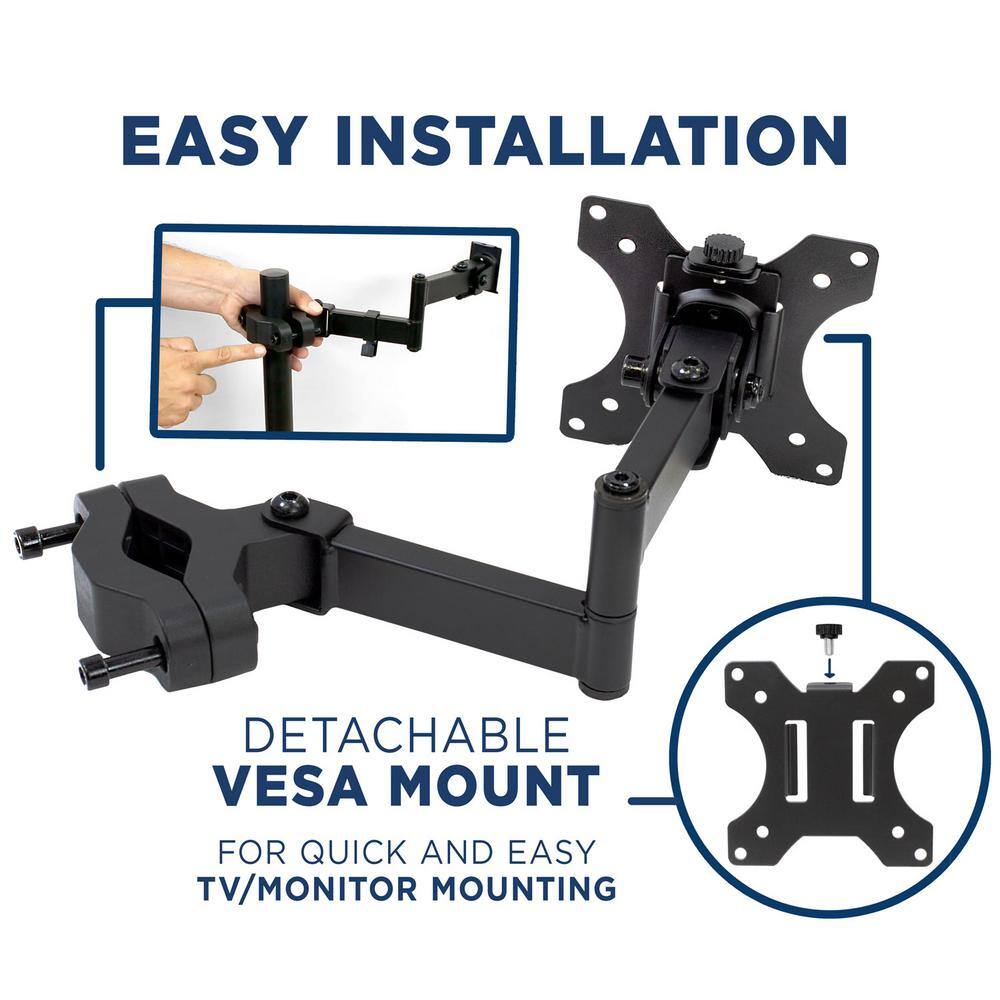 mount-it! Full Motion Monitor TrussPole mount-it! for Screens up to 32 in. MI-391