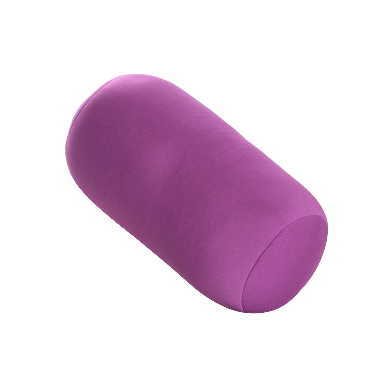 wendunide Cylinder Memory Foam Pillow Roll Cervical Bolster Round Nap Neck Pillow Cushion Purple