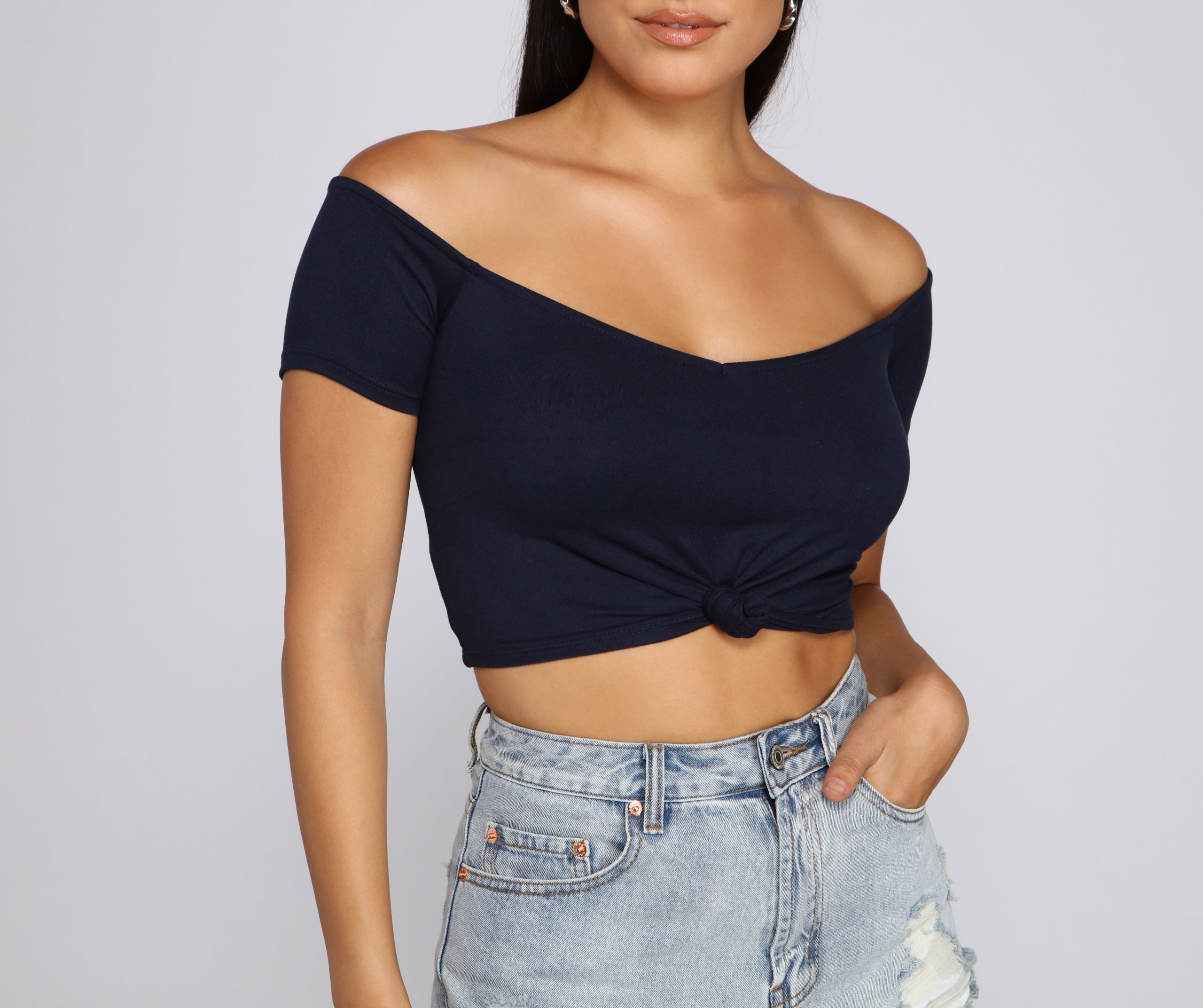 Sweet And Simple Crop Top