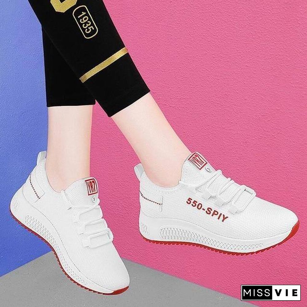 Spring Women Casual Shoes Breathable Mesh Platform Sneakers Women New Fashion Mesh Sneakers Shoes Woman Tenis Feminino