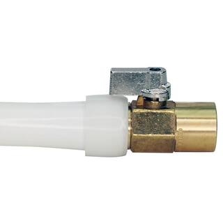 Apollo 12 in. Brass PEX-A Barb x 12 in. Solder Ball Valve EPXV12S