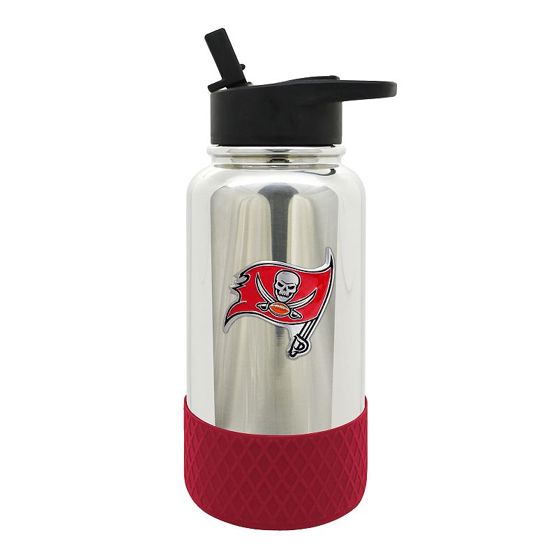 Tampa Bay Buccaneers NFL Chrome 32-oz. Hydration Water Bottle