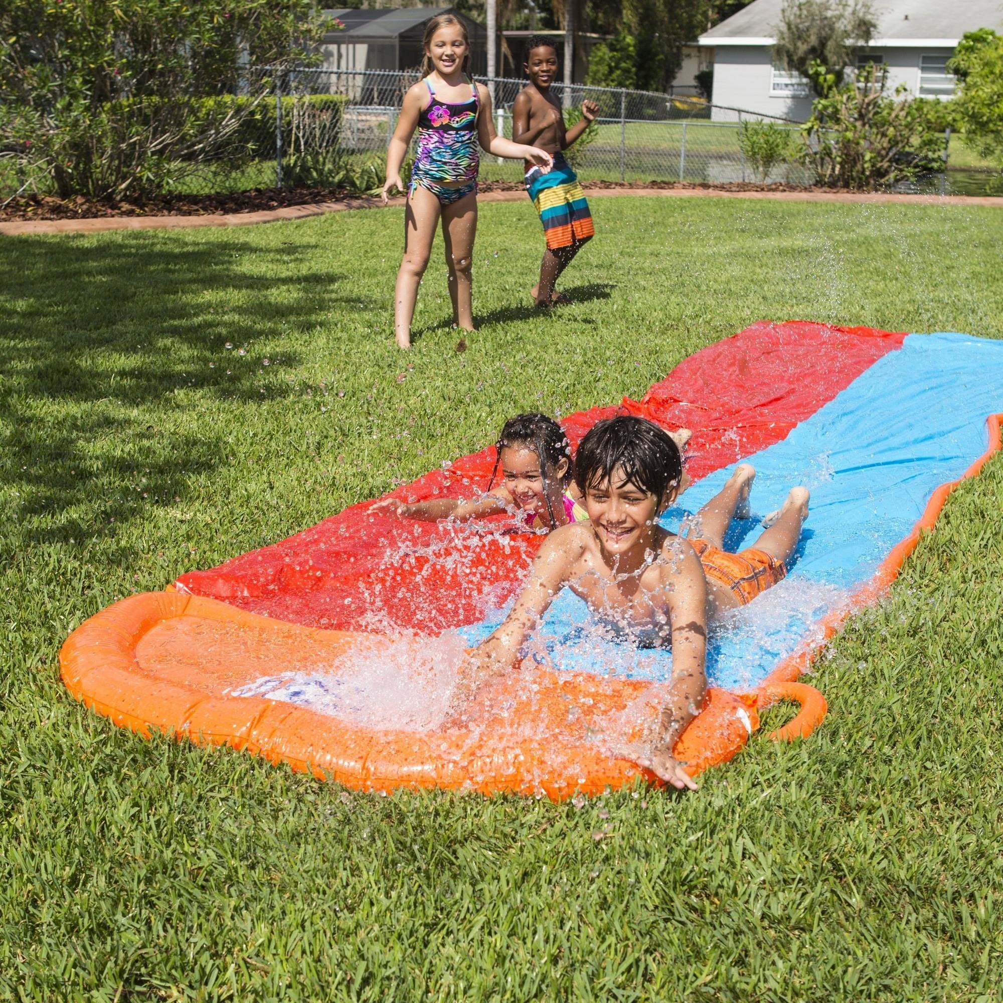 H2OGO! 18' Double Lane Water Slide