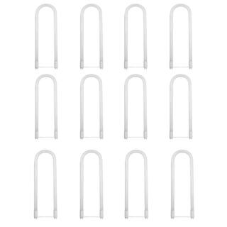 Feit Electric 15-Watt 6 in. T8 G13 Type AB Plug  Play and Ballast Bypass Linear U-Bend LED Tube Light Bulb Cool White 4000K(12-Pack) T848840ABU6LED12