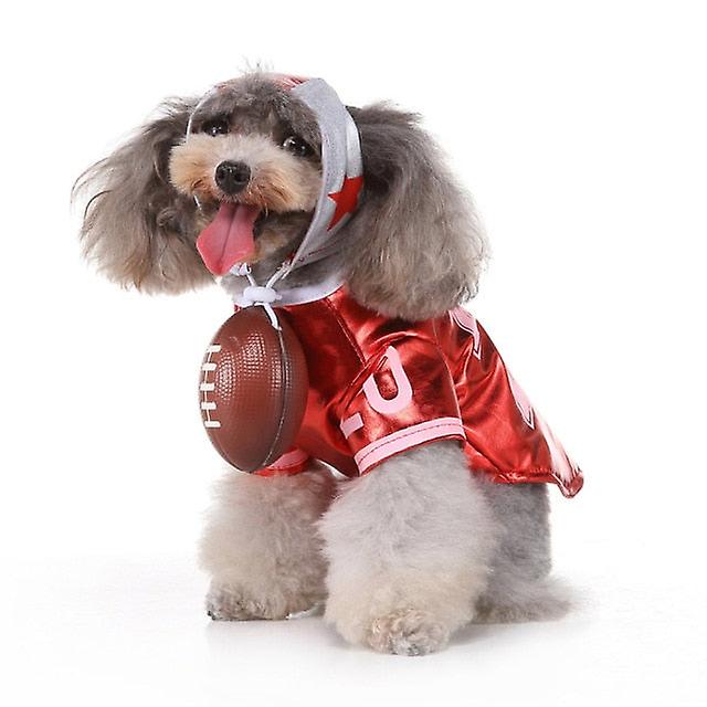 Funny rugby cheerleaders dog costume