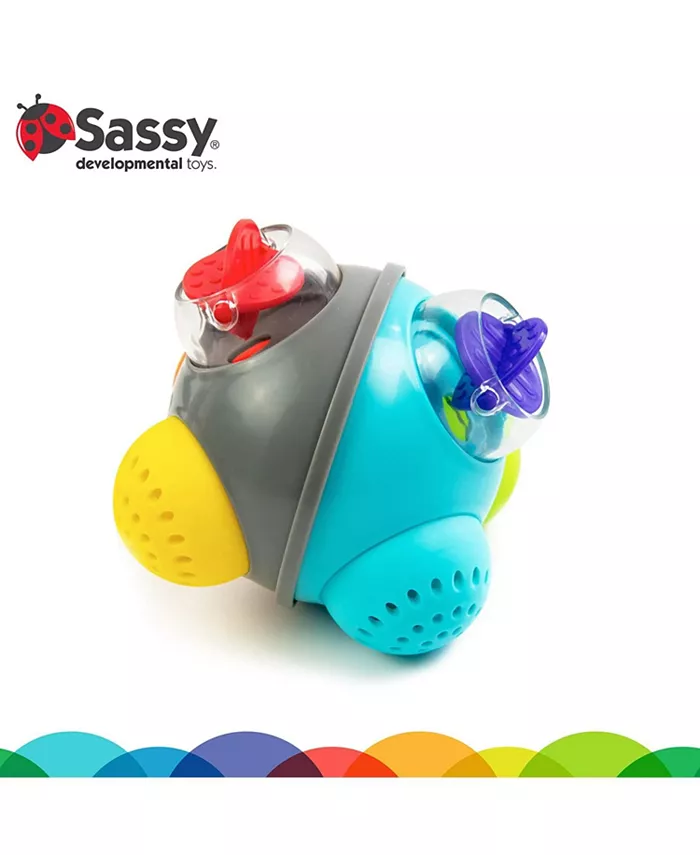 Sassy Baby Sassy Rain Shower Bath Ball STEM Bath Toy， 6+ Months