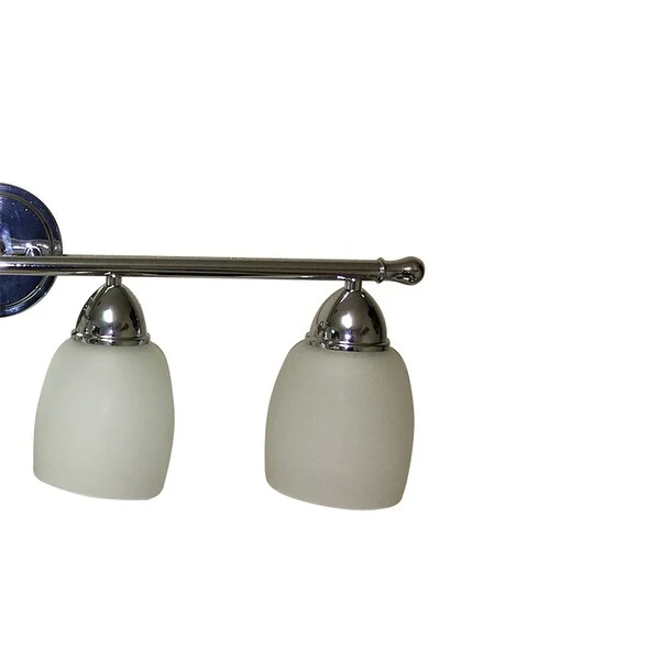 Batholomew 4-Light Dimmable Chrome Finish Vanity Light