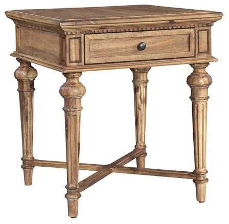 Hekman Wellington Hall End Table   French Country   Side Tables And End Tables   by Buildcom  Houzz