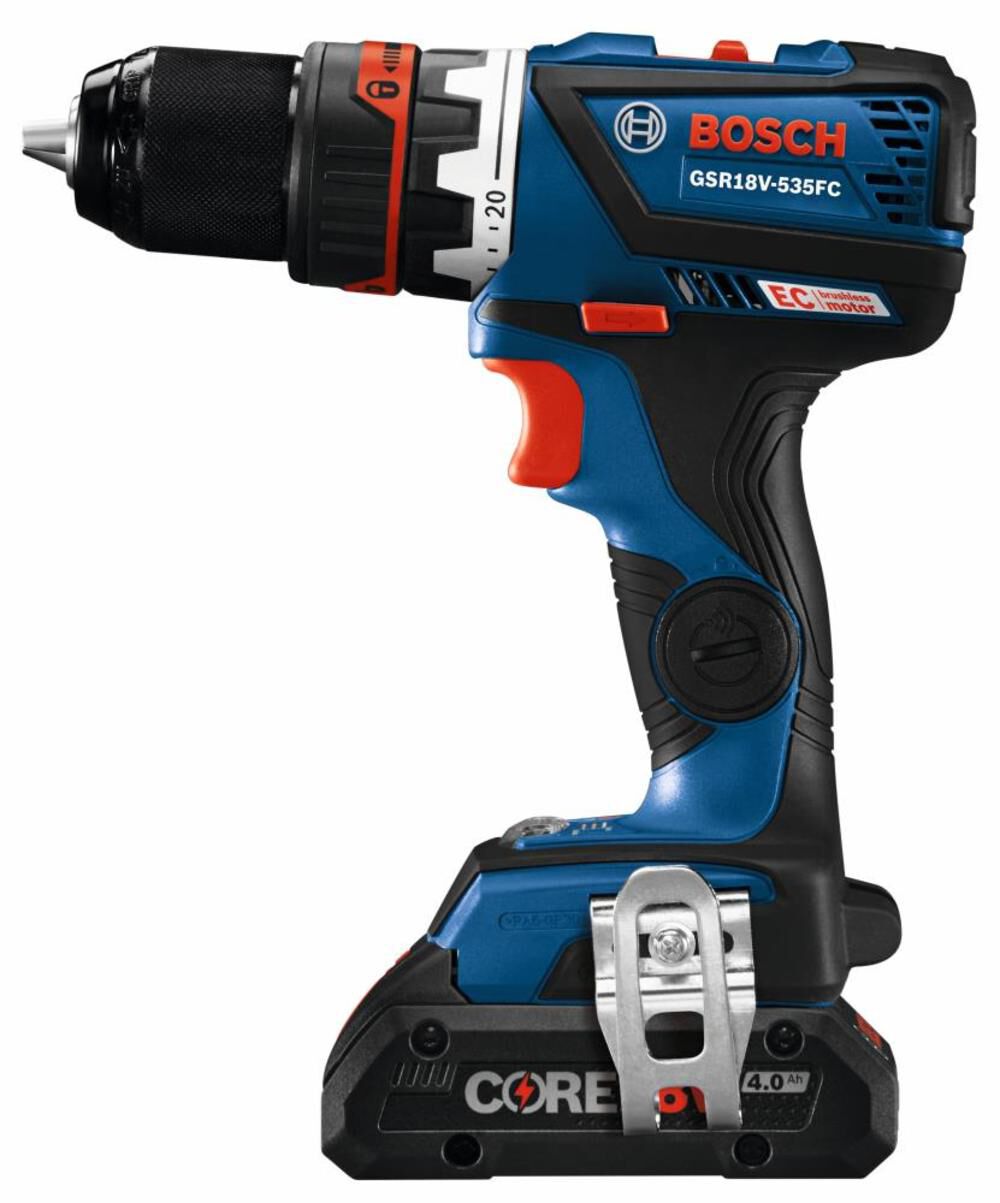 Bosch 18V EC 5 In 1 Drill/Driver Kit Flexiclick Reconditioned GSR18V-535FCB15-RT from Bosch