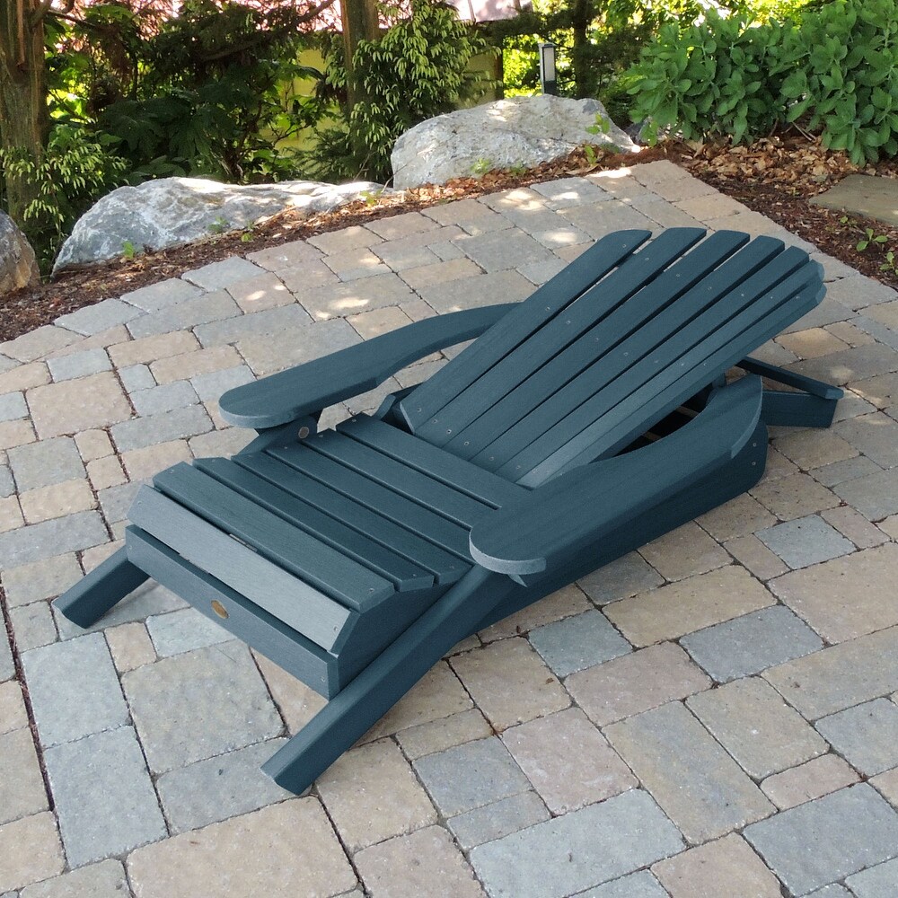 Highwood Hamilton Reclining Adirondack Chairs (Set of 2)