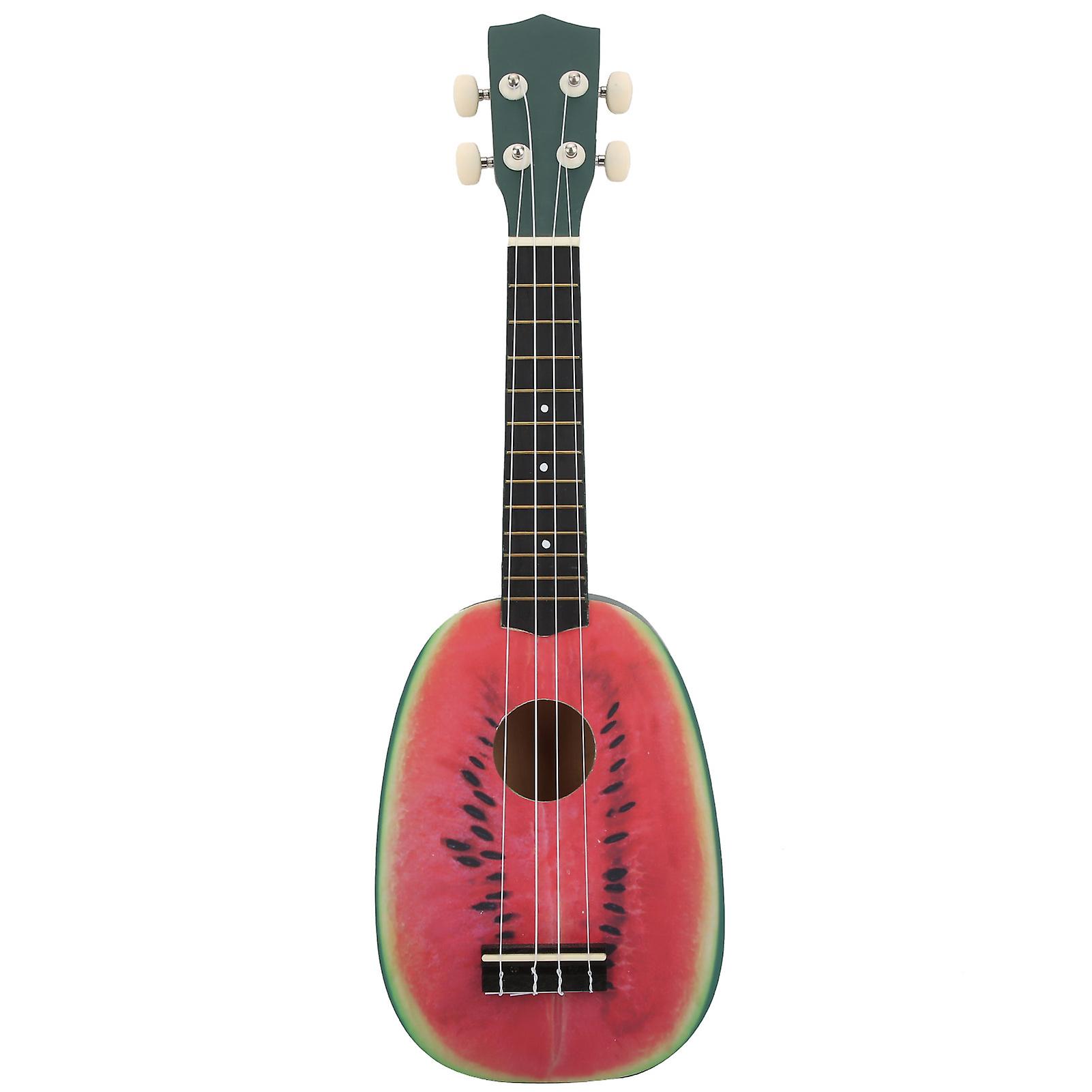 21in Ukulele With Carry Bag Tropical Fruit Pattern For Beginners Children Studenttype 2