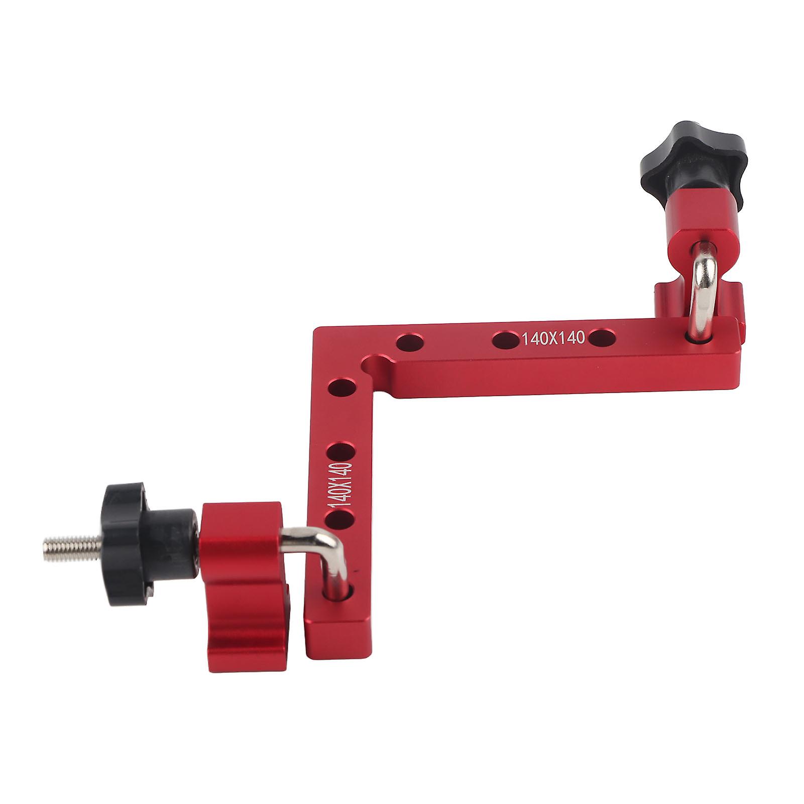 Carpenter Clamping Tool Right Angle Clamp 90 L Shaped Auxiliary Fixture Positioning Panel Clip140mm