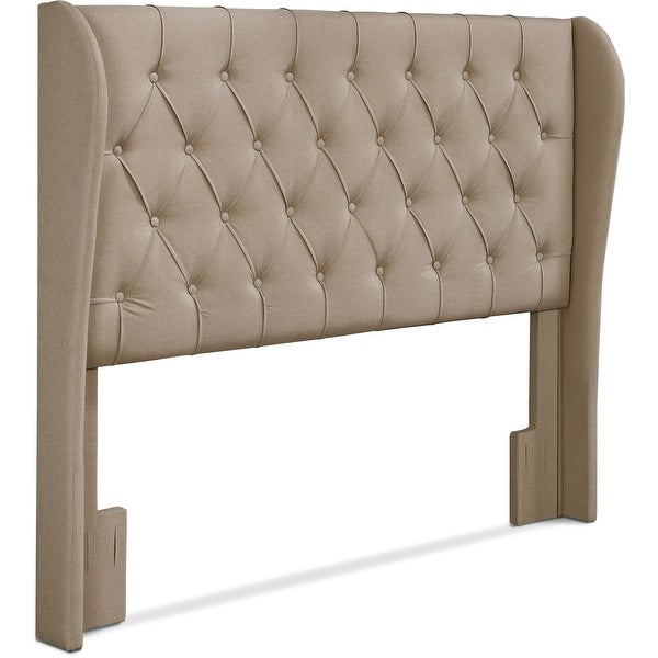 Lillian August Harlow Upholstered Headboard， Queen Size， Soft Beige - - 21827931