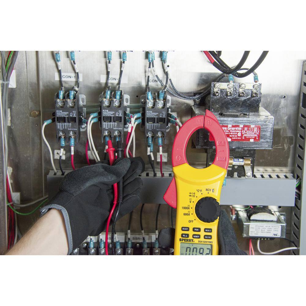 Sperry 10-Function 27 Auto-Range True RMS Digital Snap-Around Clamp Meter DSA1020TRMS