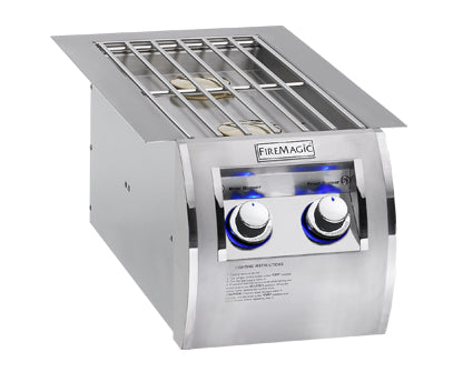 Fire Magic Echelon & Black Diamond Built-In Double Side Burners