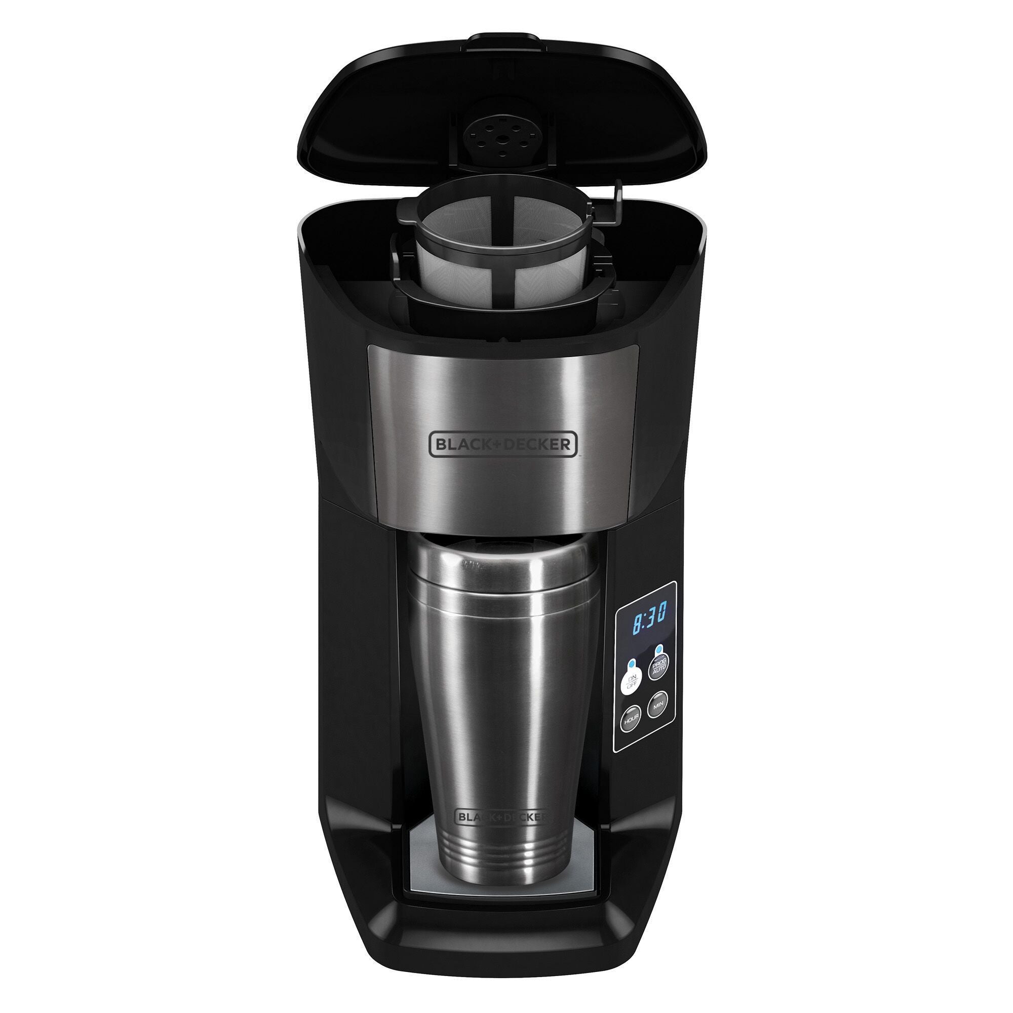 Single Serve Coffee Maker With Travel Mug