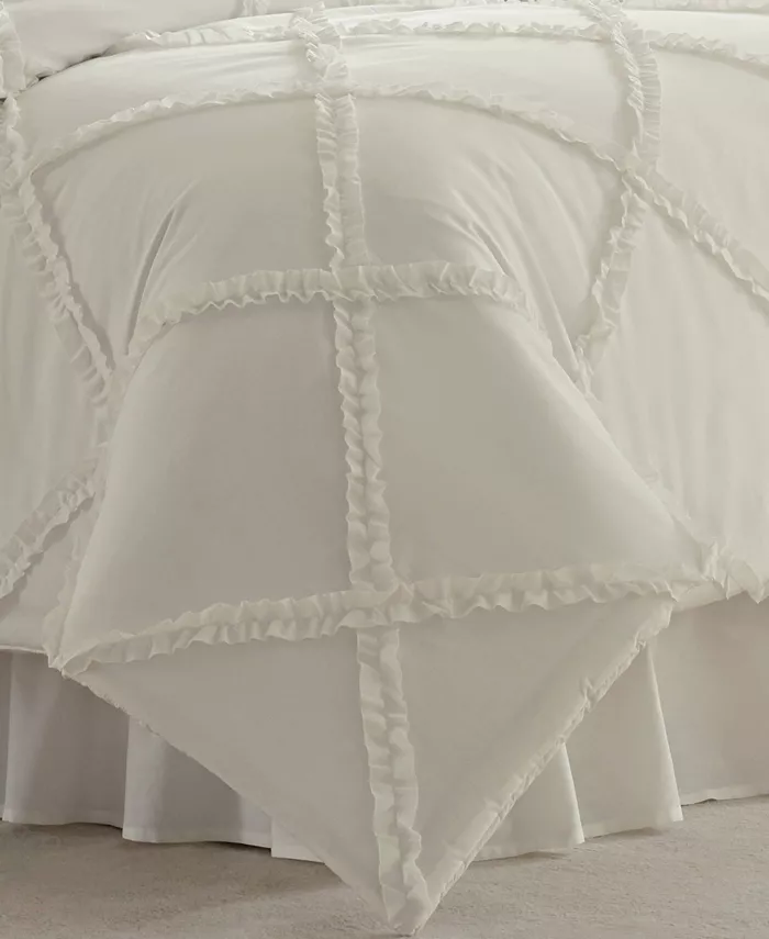 Laura Ashley Adelina Duvet Cover Set， Full Queen