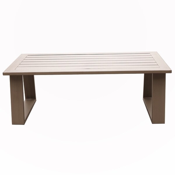 Wood Grained Coffee Table