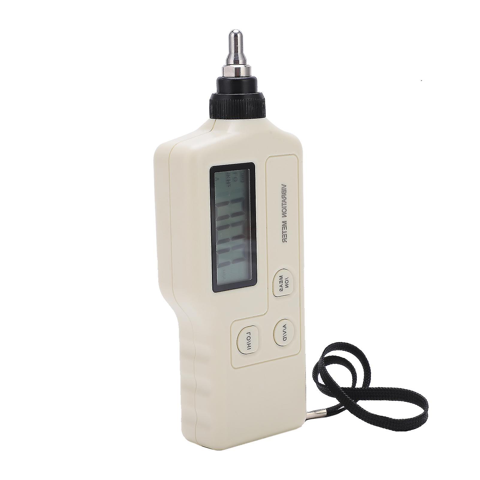 63A Mechanical Vibration Gauge LCD Troubleshooting Multifunctional Portable High‑Accuracy Vibration Meter