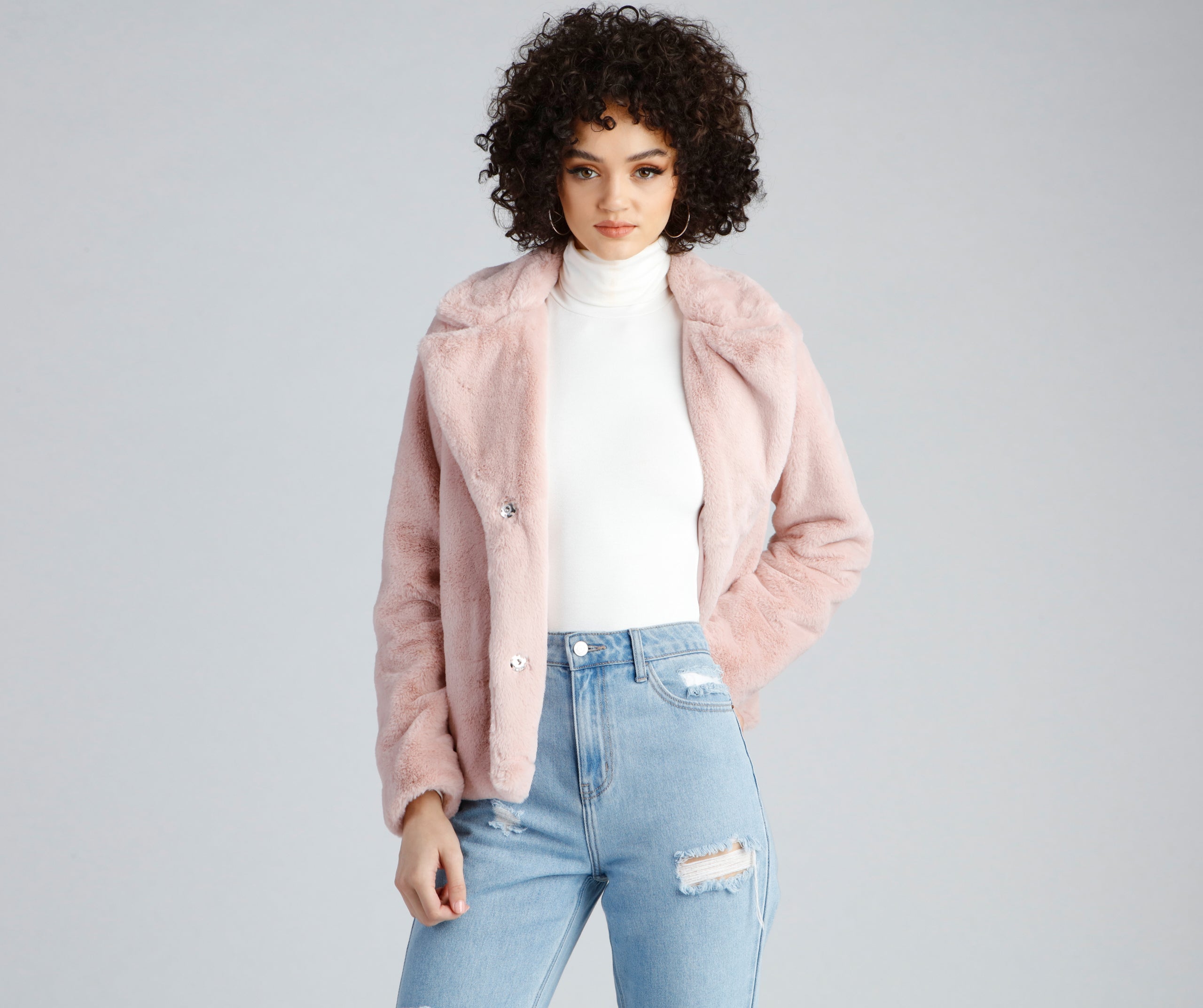 Glam Life Faux Fur Jacket