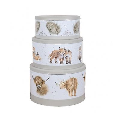 Wrendale Designs Set of 3 Cake Tins