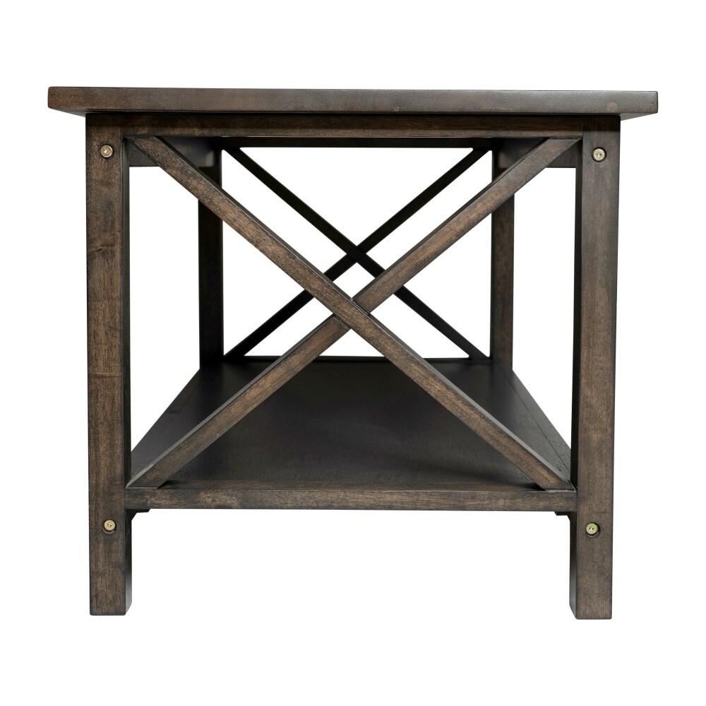 Classic Solid Wood Farmhouse Coffee Table