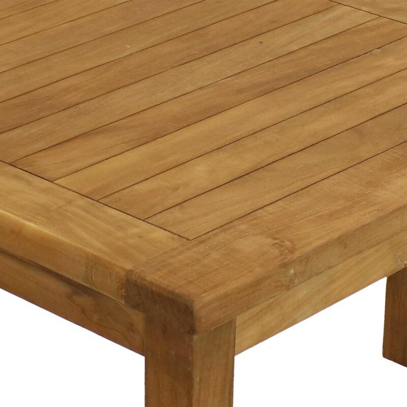 Ultimate Patio Teak Rectangle Outdoor Dining Table