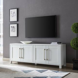 MeyerCross Chabot 68 in. White TV Stand Fits TV's up to 75 in. TV1136