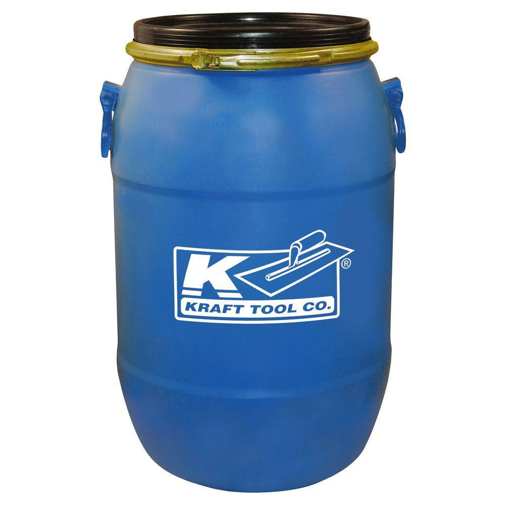 Kraft Tool Co. 15 Gal. Mixing Barrel with Lid GG601