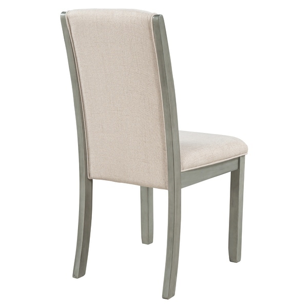 Modern 4-Piece Wood Full Back Dining Chairs