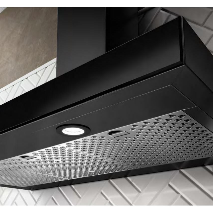 Elica 36-inch Varna Black Wall Mount Range Hood EVR636BL