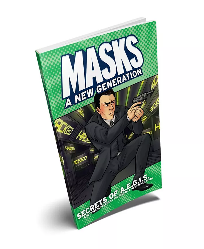 Magpie Games Masks a New Generation Secrets of A.E.G.I.S. Expansion Book  Superhero Game