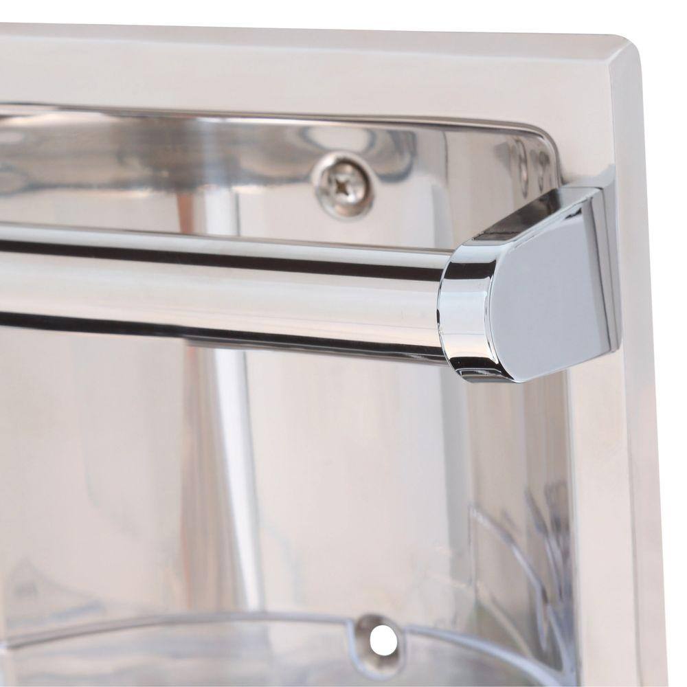 MOEN Recessed Soap Holder and Utility Bar in Chrome 2565CH