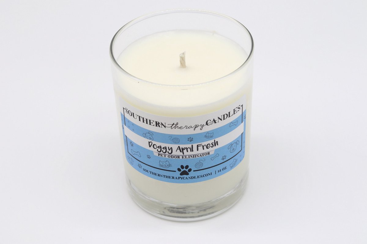 Southern Therapy Candles Doggy April Fresh Odor Eliminator Candle