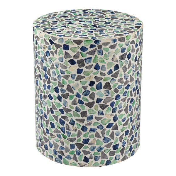 Aurelle Home Osaris Modern Prismatic Side Table