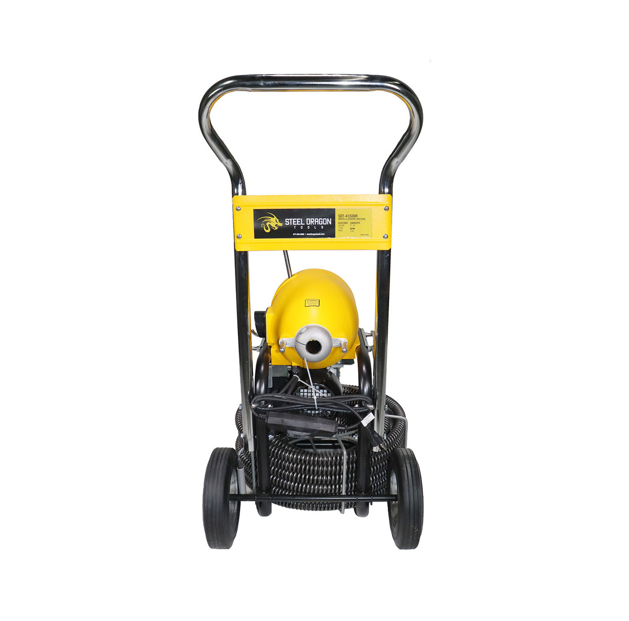 Steel Dragon Tools K1500A Sewer Line Pipe Drain Cleaning Machine