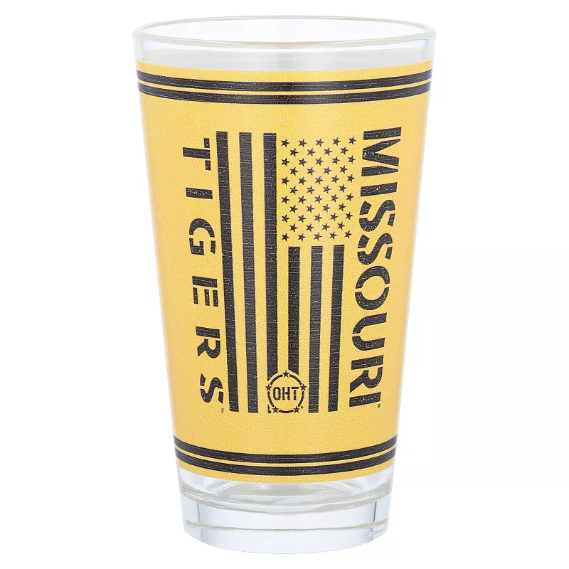 Missouri Tigers 16oz. OHT Military Appreciation Pint Glass