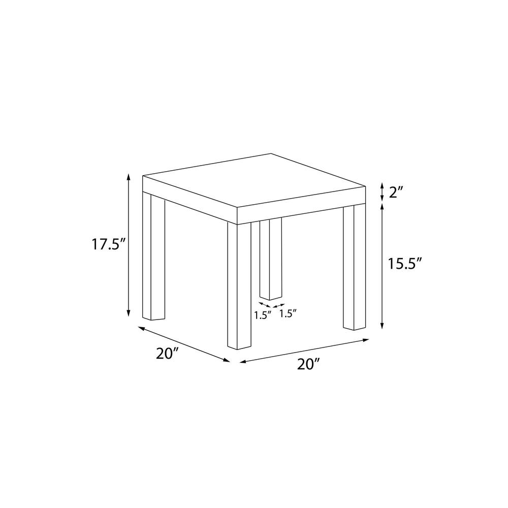 DHP Parsons End Table