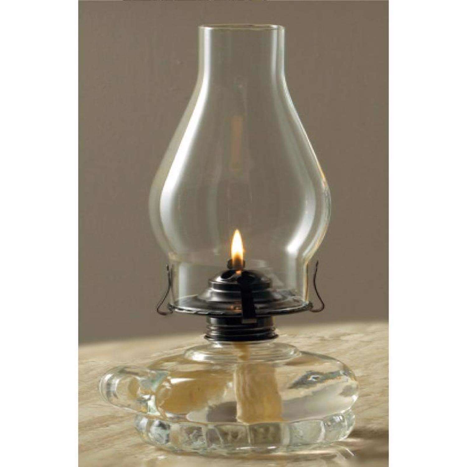 Lamplight Farms Clean Burn Chamber Oil Lamp Clear 12 oz