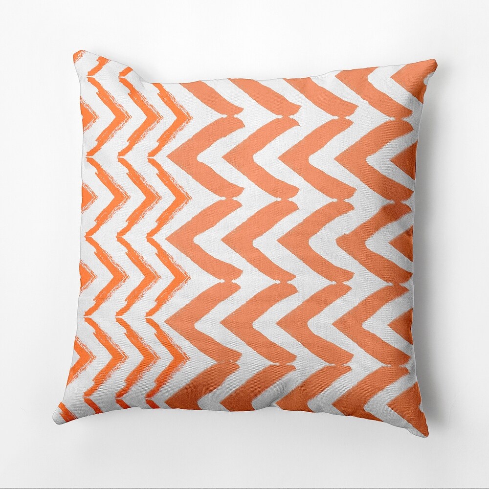 Jagged Graffiti Outdoor Pillow