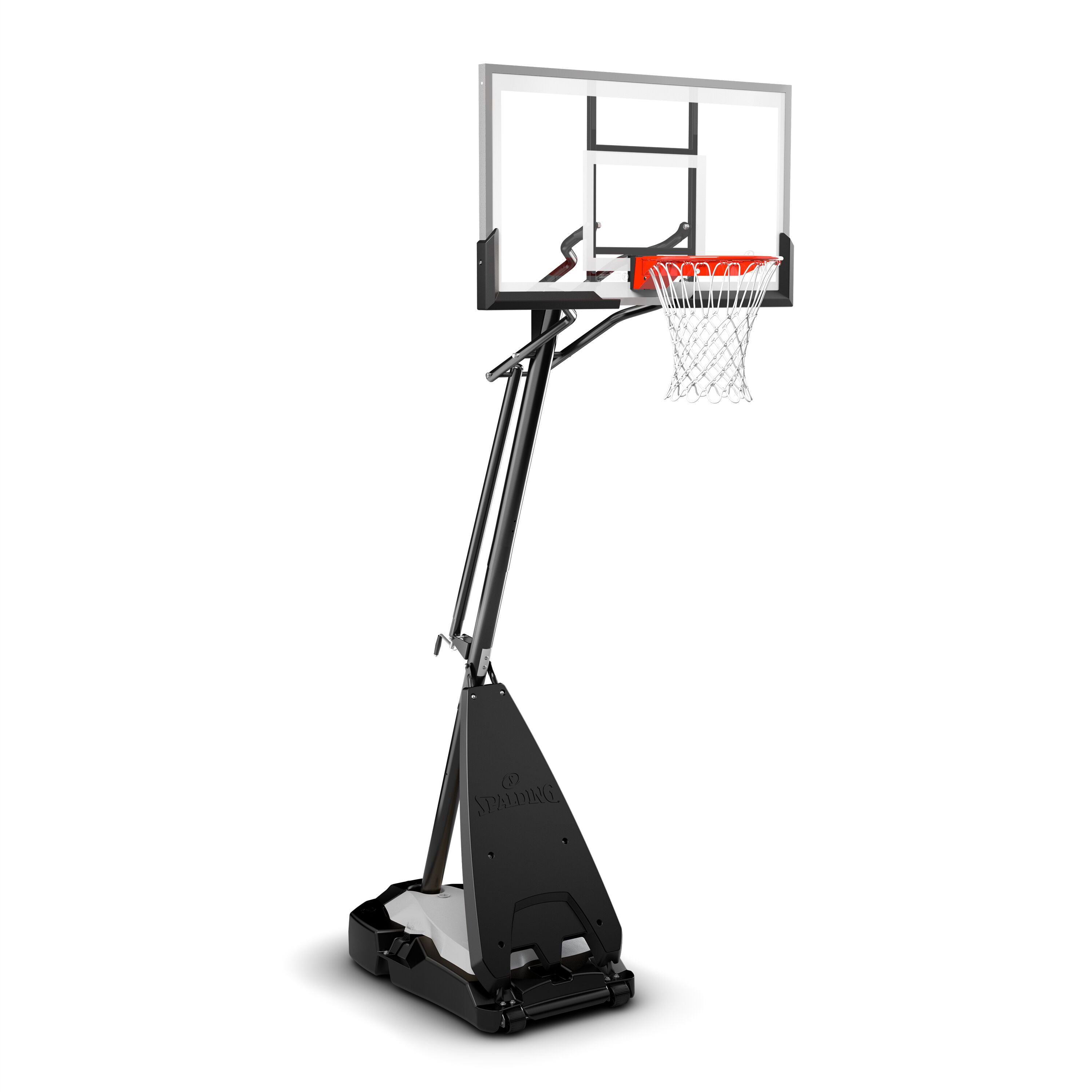 Spalding Ultimate Hybrid® 54 In. Acrylic Portable Basketball Hoop System