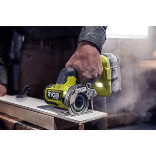 RYOBI ONE+ HP 18V Brushless Cordless Compact 4-Tool Combo Kit with (2) 2.0 Ah Batteries Charger and Bag PSBCK104K2