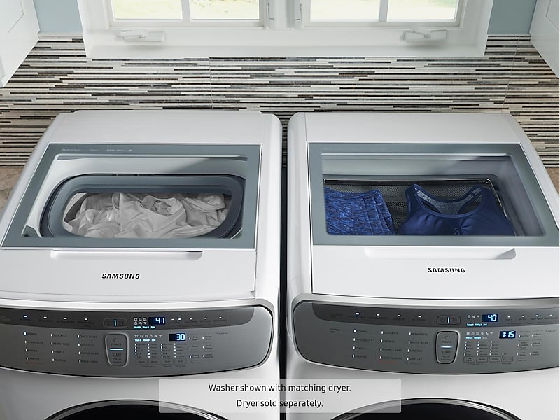 Samsung WV60M9900AW 6.0 Cu Ft. Smart Washer With Flexwash In White