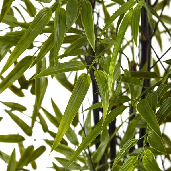 6' Black Bamboo Tree UV Resistant (Indoor/Outdoor)