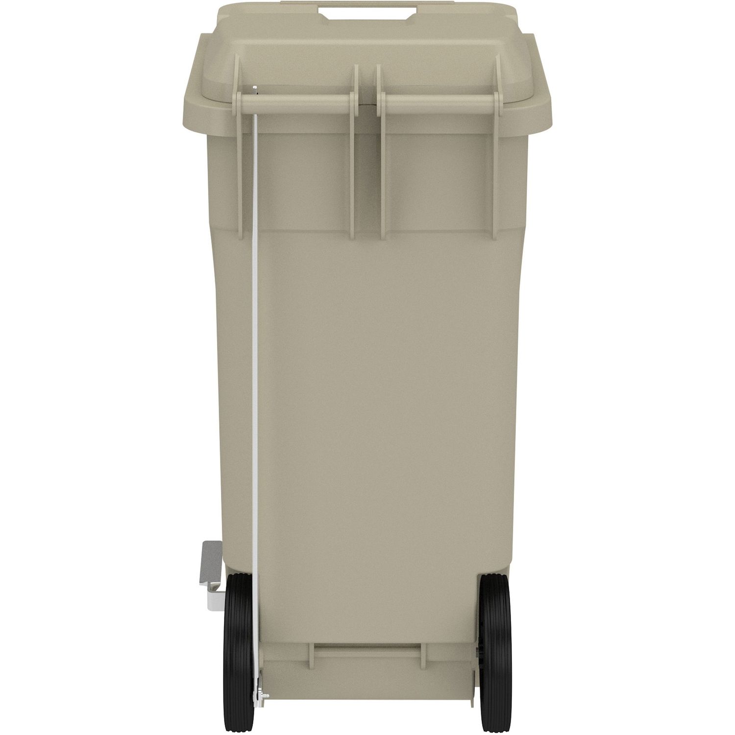 32 Gallon Plastic Step-On Receptacle by Safco Products SAF9926TN