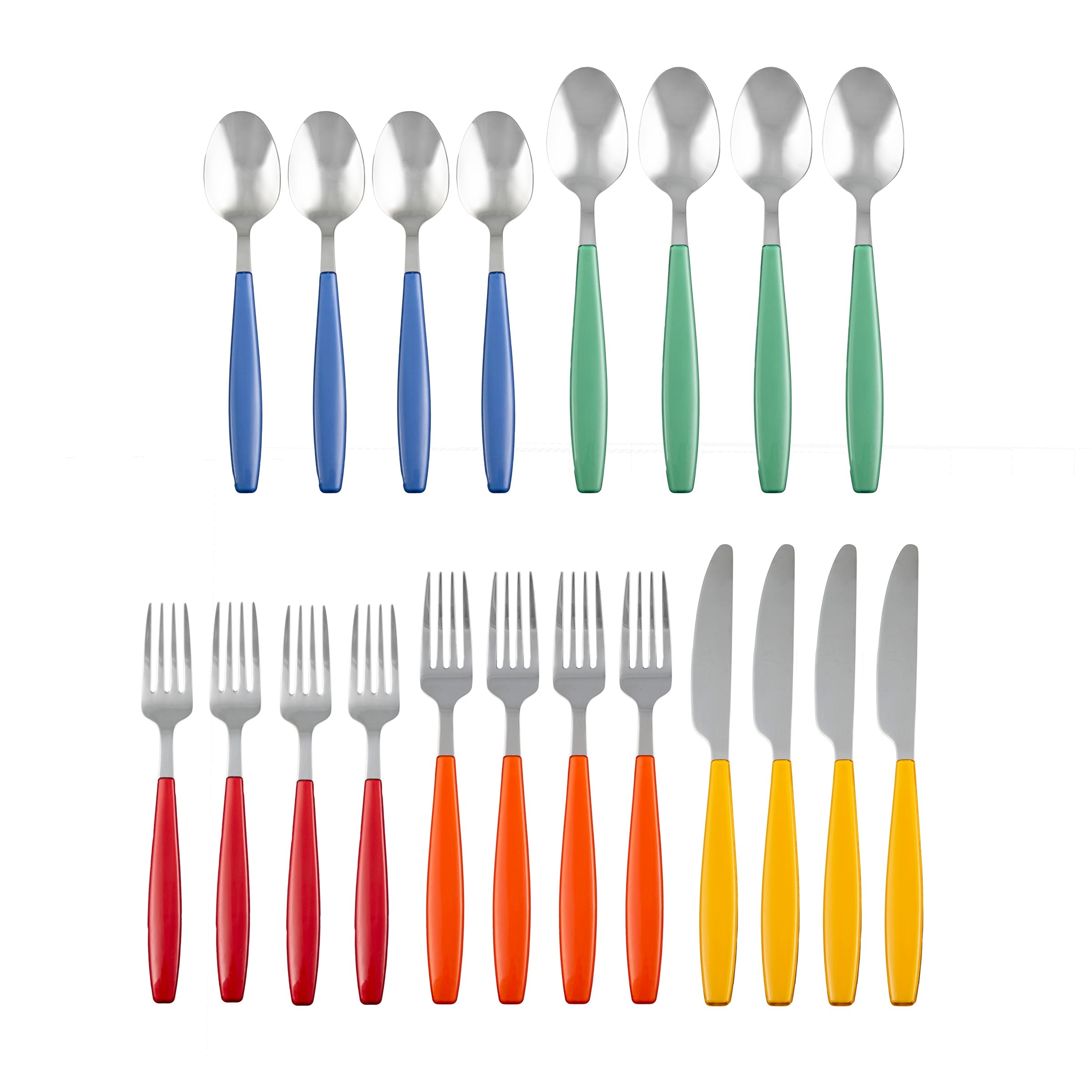 Fiesta Jamboree Multicolor 20-Piece Flatware Set